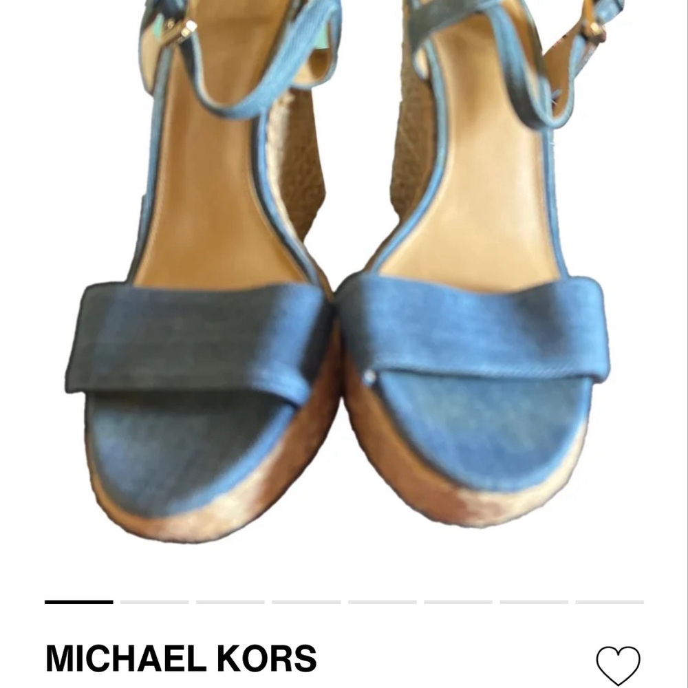 Michael Kors Wedges. Still in good condition. Comfortable and cute!